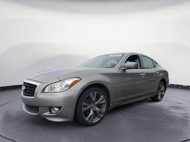 JN1BY1AR6DM601757 - 2013 INFINITI M37 X GRAY photo 1