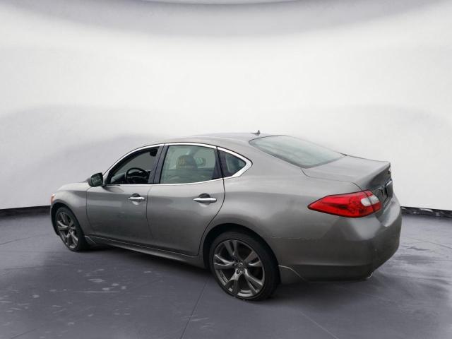 JN1BY1AR6DM601757 - 2013 INFINITI M37 X GRAY photo 2