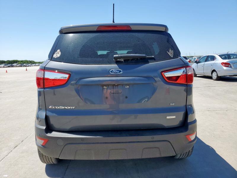 MAJ3S2GE2LC370122 - 2020 FORD ECOSPORT SE 灰色 照片 6