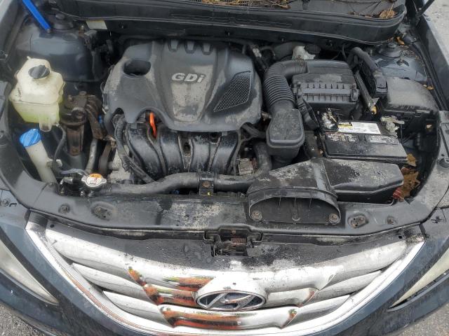 5NPEC4AC6DH673641 - 2013 HYUNDAI SONATA SE BLUE photo 11