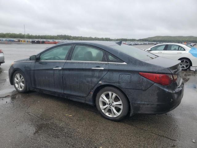 5NPEC4AC6DH673641 - 2013 HYUNDAI SONATA SE BLUE photo 2