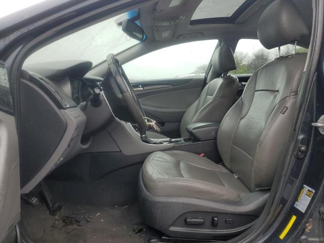 5NPEC4AC6DH673641 - 2013 HYUNDAI SONATA SE BLUE photo 7