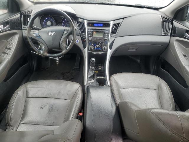 5NPEC4AC6DH673641 - 2013 HYUNDAI SONATA SE BLUE photo 8