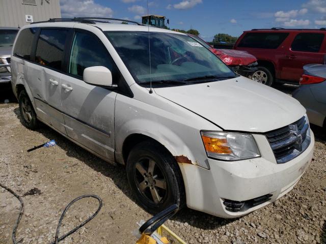 2D8HN54PX8R600732 - 2008 DODGE GRAND CARA SXT WHITE photo 4