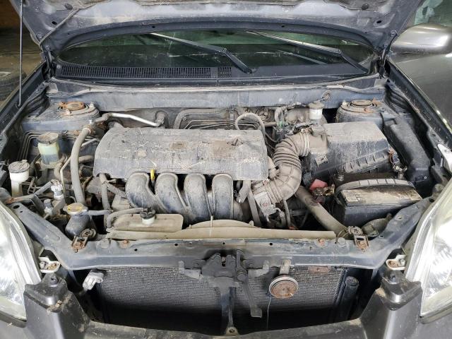 2T1KR32E55C411710 - 2005 TOYOTA COROLLA MA XR CHARCOAL photo 11