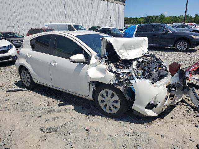 JTDKDTB38E1569654 - 2014 TOYOTA PRIUS C WHITE photo 4