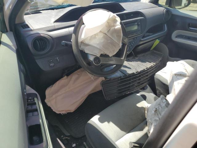 JTDKDTB38E1569654 - 2014 TOYOTA PRIUS C WHITE photo 8