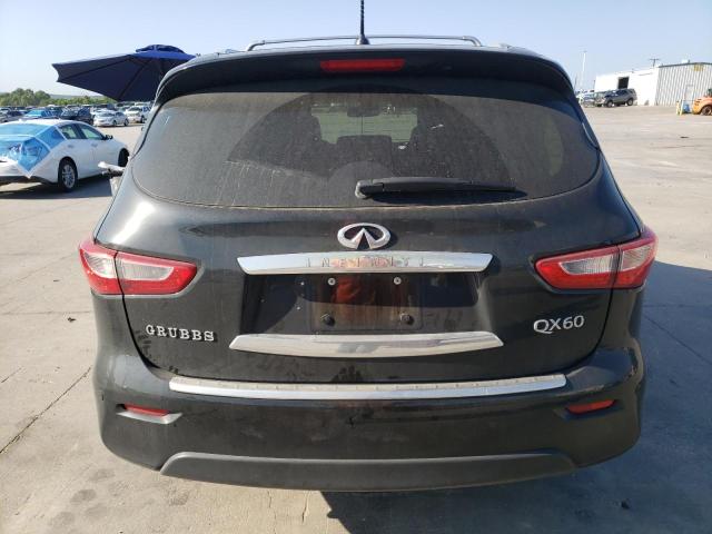 5N1AL0MNXEC534514 - 2014 INFINITI QX60 BLACK photo 6