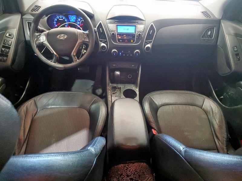 KM8JU3AC2DU655385 - 2013 HYUNDAI TUCSON GLS Srebrny zdjęcie 8