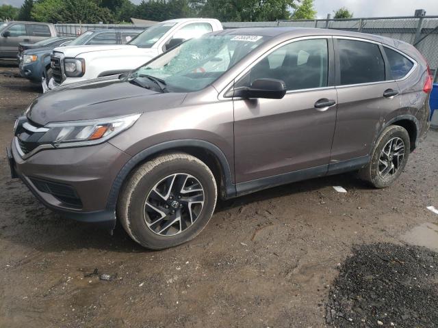 2HKRM4H42GH639231 - 2016 HONDA CR-V SE GRAY photo 1