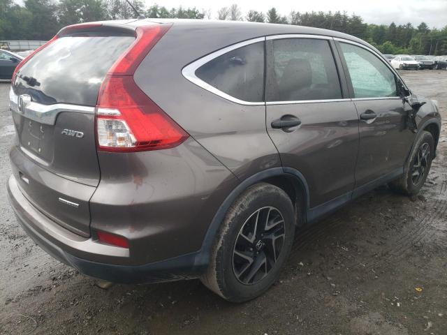 2HKRM4H42GH639231 - 2016 HONDA CR-V SE GRAY photo 3