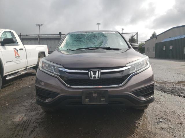 2HKRM4H42GH639231 - 2016 HONDA CR-V SE GRAY photo 5