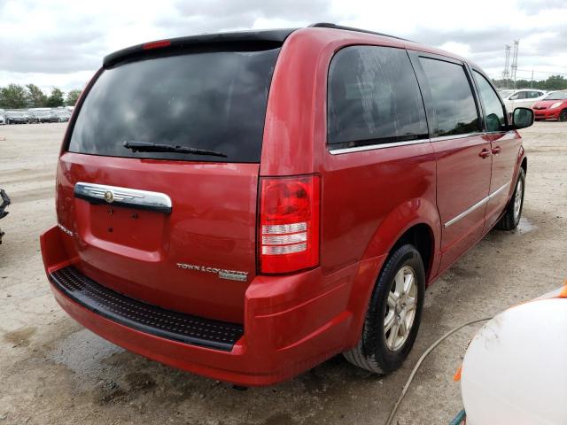 2A4RR5D15AR113442 - 2010 CHRYSLER TOWN & COU TOURING 勃艮第红 照片 3
