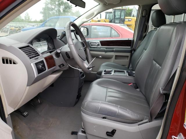 2A4RR5D15AR113442 - 2010 CHRYSLER TOWN & COU TOURING 勃艮第红 照片 7