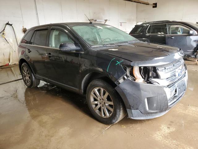 2FMDK3KCXCBA51072 - 2012 FORD EDGE LIMITED BLACK photo 4