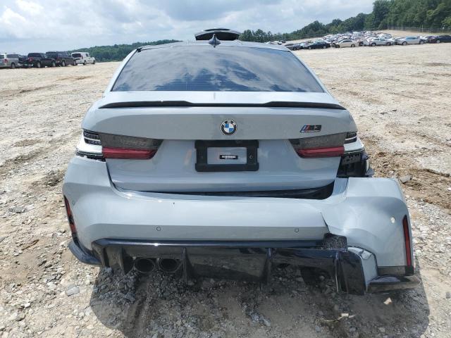 WBS33AY08NFM43637 - 2022 BMW M3 COMPETITION GRAY photo 6