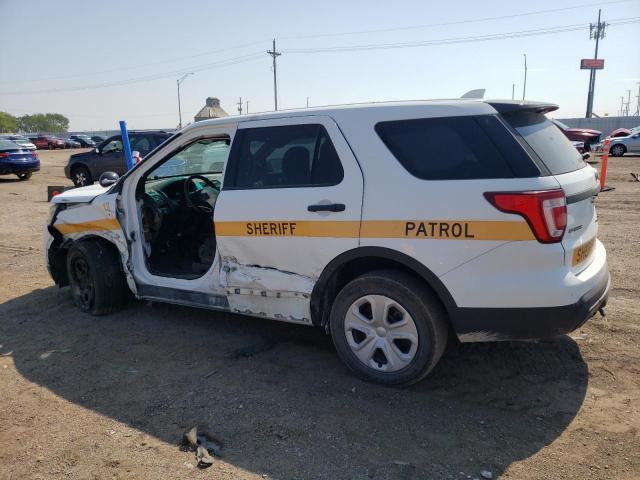 1FM5K8AR6HGB65433 - 2017 FORD EXPLORER POLICE INTERCEPTOR WHITE photo 2