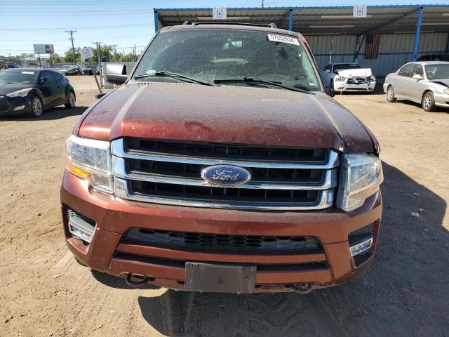 1FMJU1JT2HEA78622 - 2017 FORD EXPEDITION XLT BURGUNDY photo 5