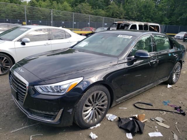 KMHG34JA3HU033207 - 2017 GENESIS G90 PREMIUM BLACK photo 1