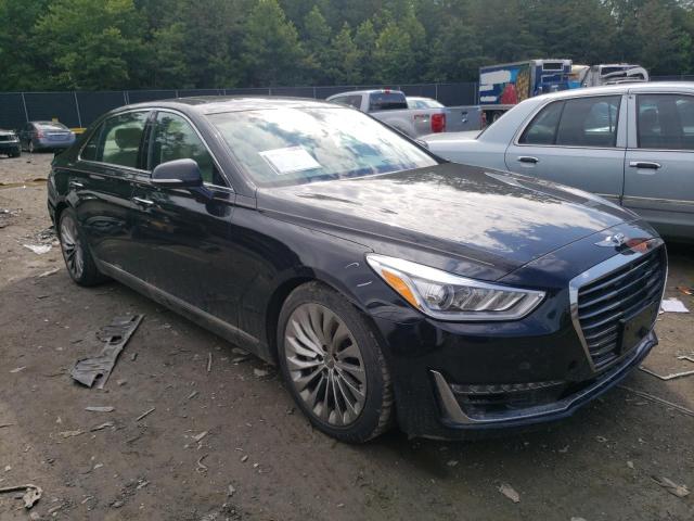 KMHG34JA3HU033207 - 2017 GENESIS G90 PREMIUM BLACK photo 4