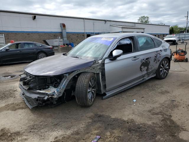 19XFL1H78RE012152 - 2024 HONDA CIVIC EXL SILVER photo 1