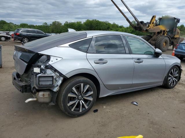 19XFL1H78RE012152 - 2024 HONDA CIVIC EXL SILVER photo 3