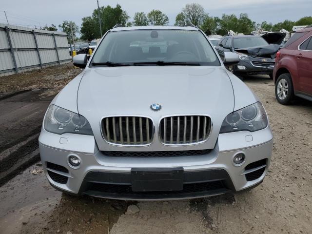 5UXZV8C52DL898845 - 2013 BMW X5 XDRIVE50I SILVER photo 5