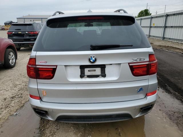 5UXZV8C52DL898845 - 2013 BMW X5 XDRIVE50I SILVER photo 6