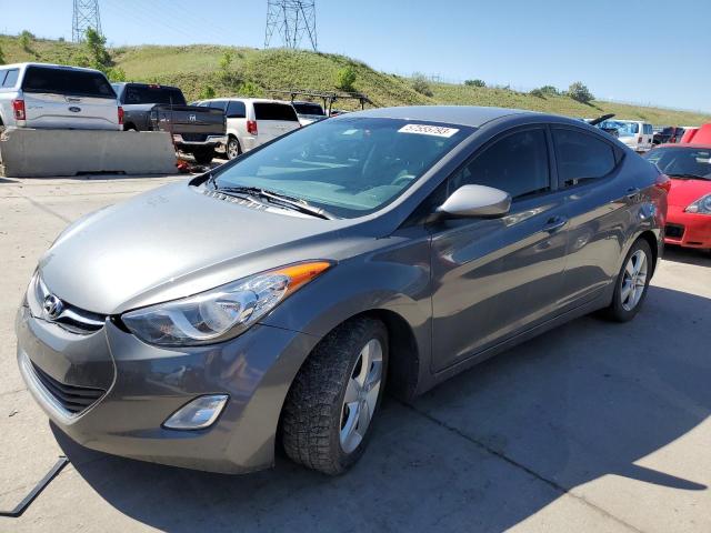 5NPDH4AE3DH432019 - 2013 HYUNDAI ELANTRA GLS GRAY photo 1