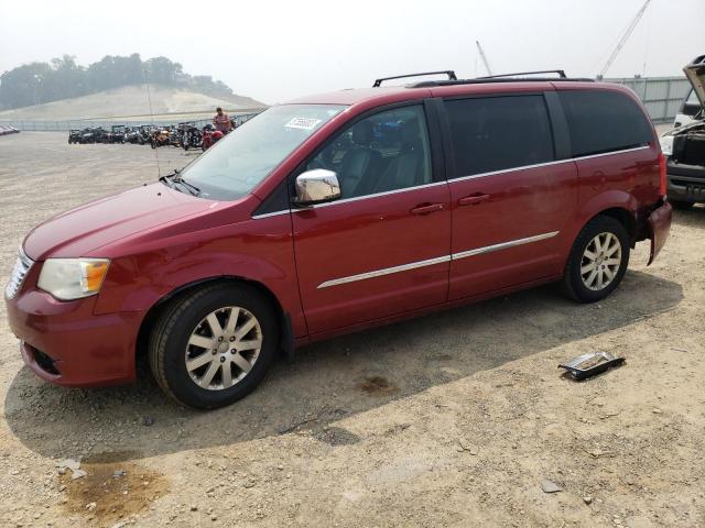 2A4RR8DGXBR733632 - 2011 CHRYSLER TOWN & COU TOURING L BURGUNDY photo 1