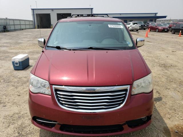 2A4RR8DGXBR733632 - 2011 CHRYSLER TOWN & COU TOURING L BURGUNDY photo 5