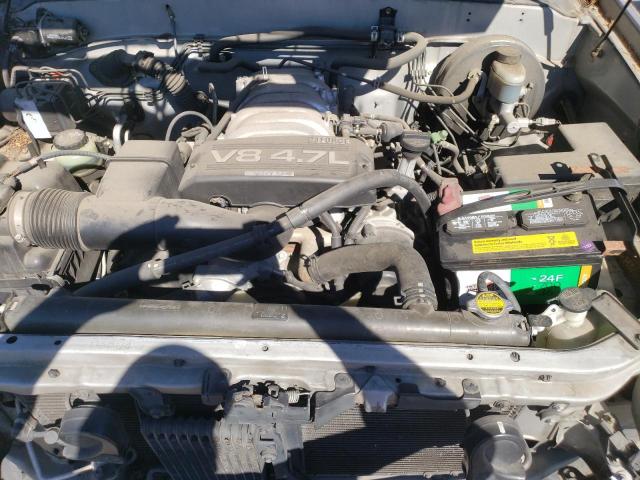 5TBRT34113S352727 - 2003 TOYOTA TUNDRA ACCESS CAB SR5 SILVER photo 11