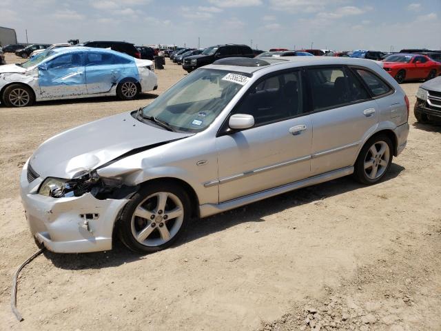 JM1BJ246631207569 - 2003 MAZDA PROTEGE PR5 SILVER photo 1