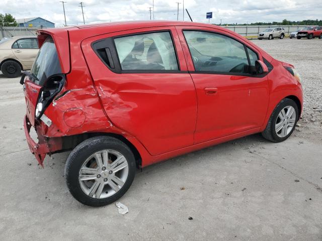 KL8CD6S9XEC586432 - 2014 CHEVROLET SPARK 1LT RED photo 3