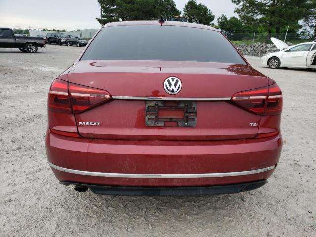 1VWDT7A38HC027691 - 2017 VOLKSWAGEN PASSAT R-LINE RED photo 6