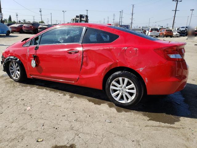2HGFG3B12CH533210 - 2012 HONDA CIVIC EXL წითელი ფოტო 2