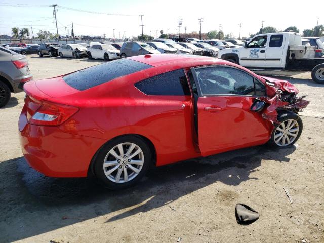 2HGFG3B12CH533210 - 2012 HONDA CIVIC EXL წითელი ფოტო 3