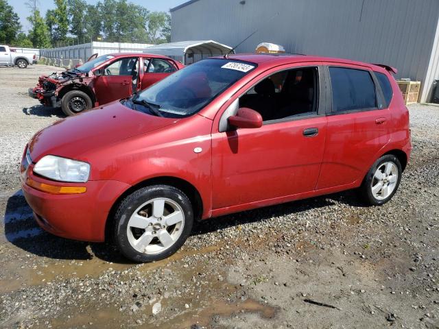 KL1TD66638B121452 - 2008 CHEVROLET AVEO BASE BURGUNDY photo 1