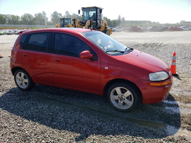 KL1TD66638B121452 - 2008 CHEVROLET AVEO BASE BURGUNDY photo 4
