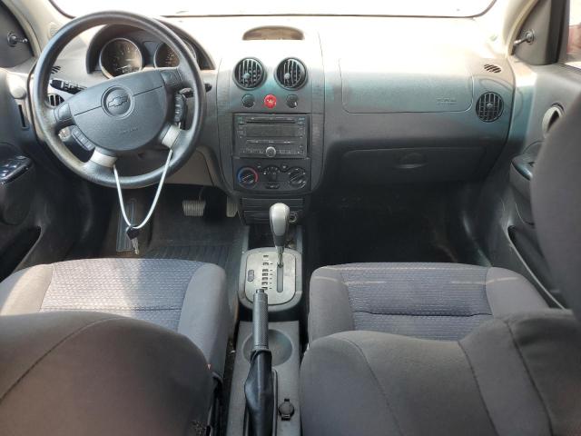 KL1TD66638B121452 - 2008 CHEVROLET AVEO BASE BURGUNDY photo 8