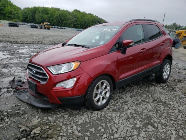 MAJ3S2GE8KC298292 - 2019 FORD ECOSPORT SE RED photo 1