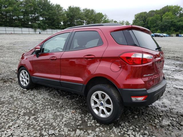 MAJ3S2GE8KC298292 - 2019 FORD ECOSPORT SE RED photo 2