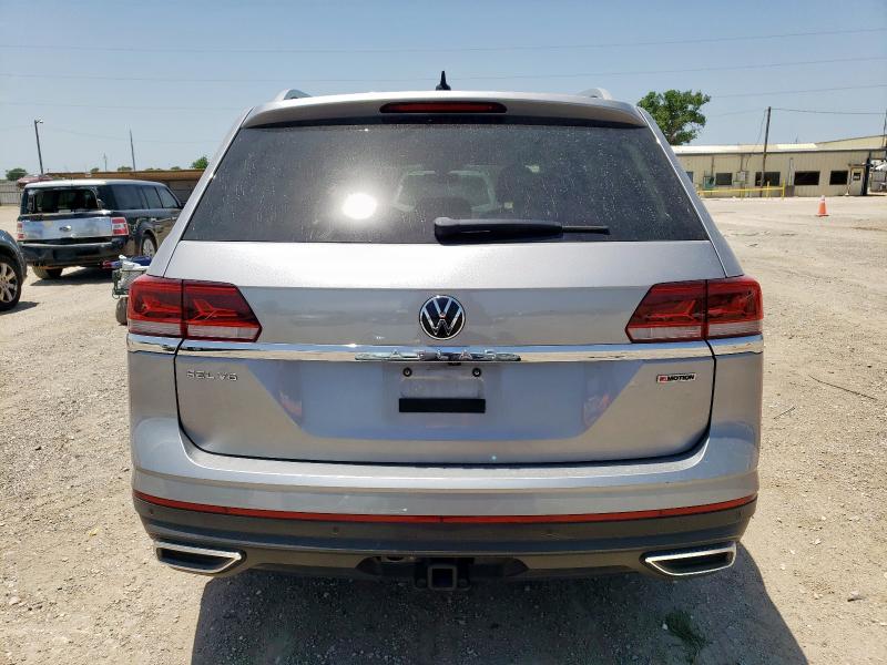 1V2BR2CA1MC594888 - 2021 VOLKSWAGEN ATLAS SEL Gümüş foto 6