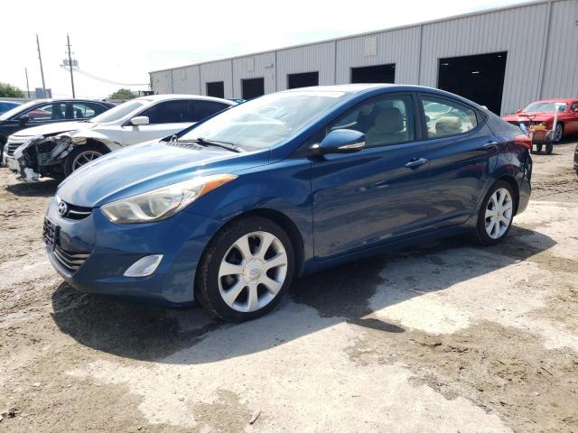 KMHDH4AE6DU997463 - 2013 HYUNDAI ELANTRA GLS BLUE photo 1