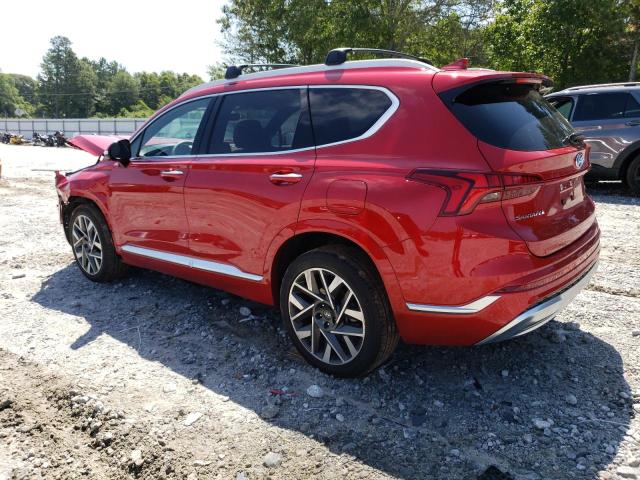 5NMS54AL2PH500830 - 2023 HYUNDAI SANTA FE CALLIGRAPHY RED photo 2