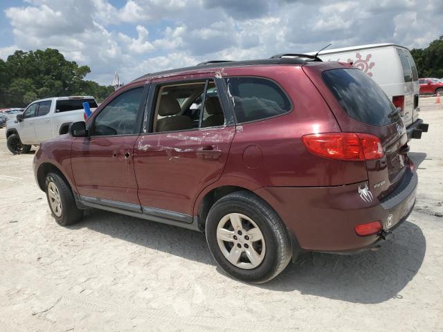 5NMSG13D09H248173 - 2009 HYUNDAI SANTA FE GLS BURGUNDY photo 2