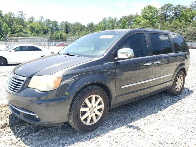 2C4RC1CG9CR134125 - 2012 CHRYSLER TOWN & COU TOURING L GRAY photo 1