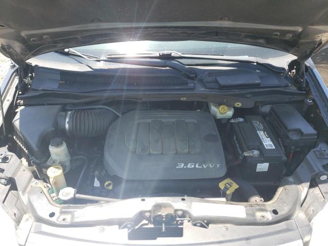 2C4RC1CG9CR134125 - 2012 CHRYSLER TOWN & COU TOURING L GRAY photo 12