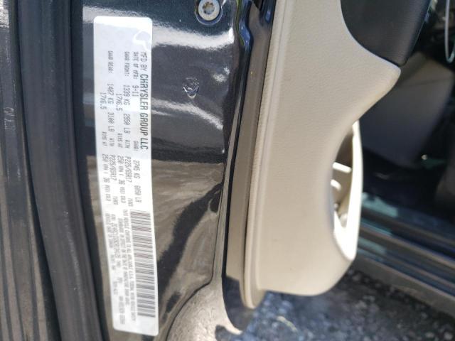 2C4RC1CG9CR134125 - 2012 CHRYSLER TOWN & COU TOURING L GRAY photo 14