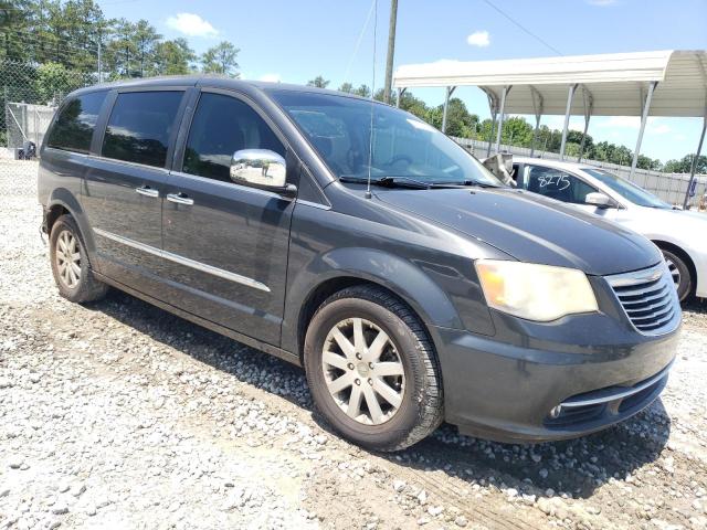 2C4RC1CG9CR134125 - 2012 CHRYSLER TOWN & COU TOURING L GRAY photo 4